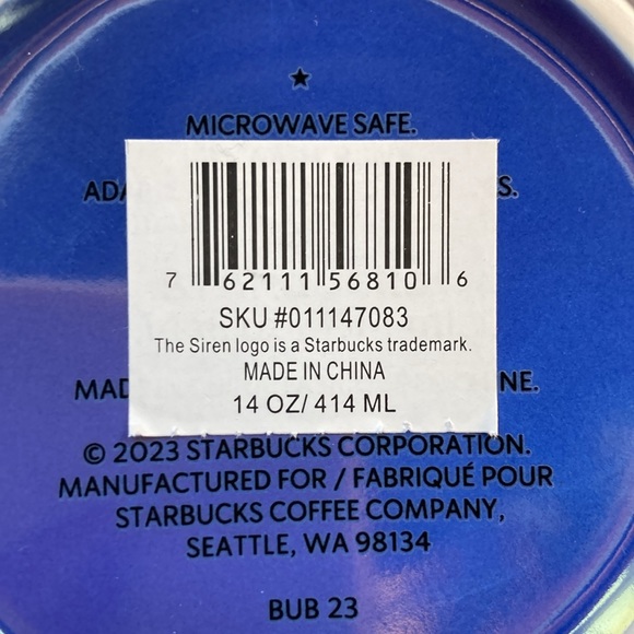 Starbucks Christmas Holiday iridescent mug 2023 - Picture 9 of 11